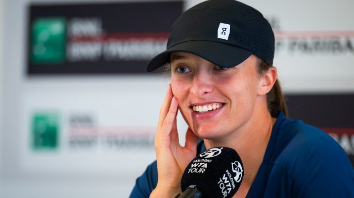 Analisis pertandingan Iga Swiatek melawan Madison Keys di WTA Finals