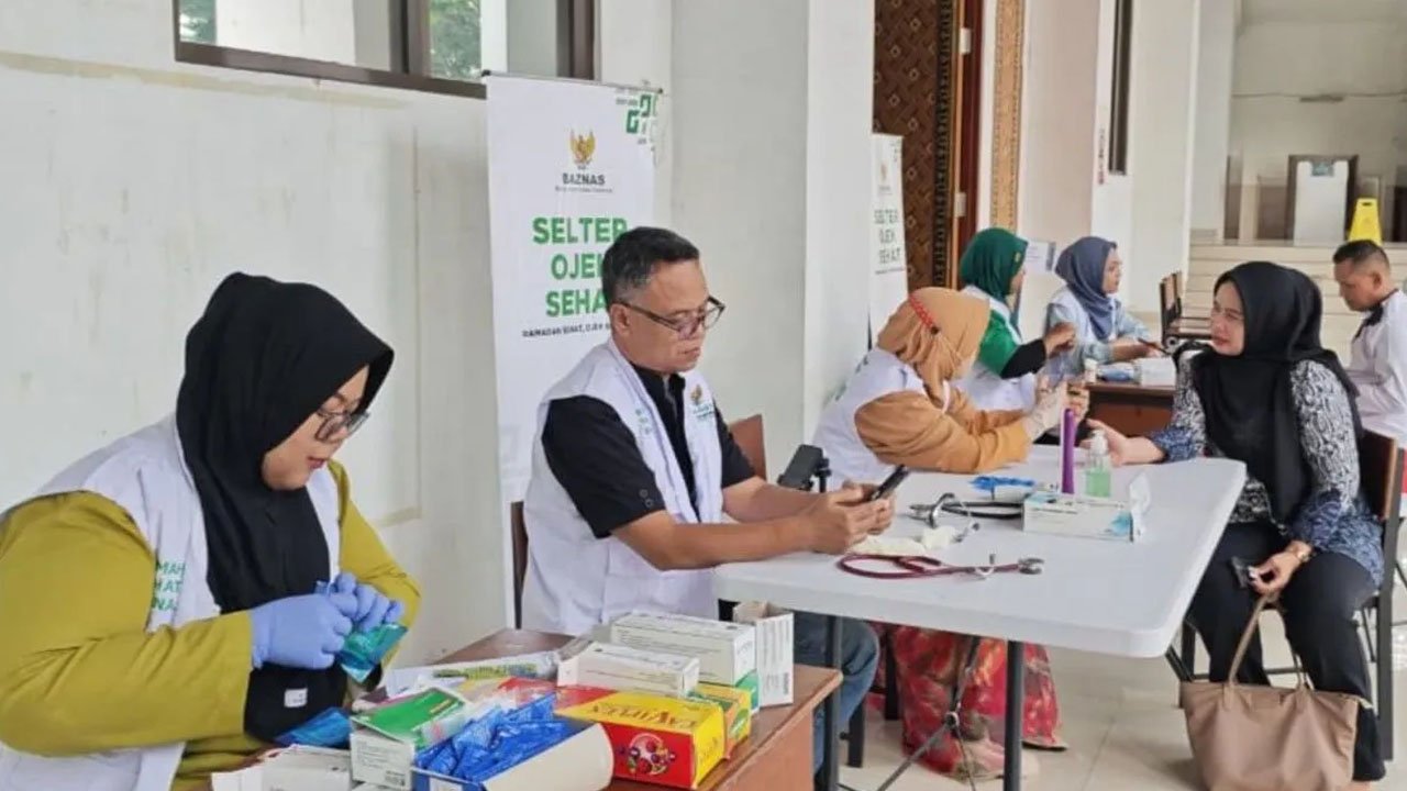 Baznas RI Hadirkan Layanan Kesehatan Gratis bagi Mustahik di Bekasi