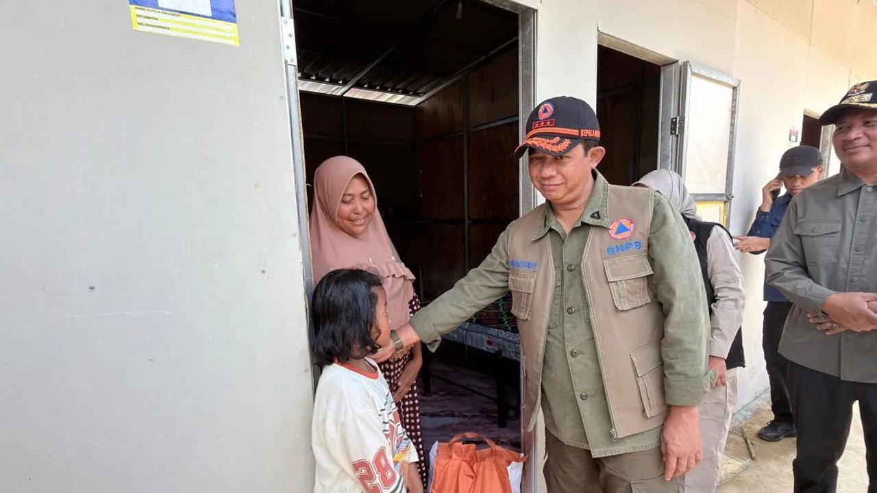 BNPB: 133 KK di Rigeb Gayo Lues Sudah Pindah dari Tenda ke Huntara