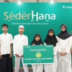 Hana Bank Salurkan Donasi bagi Anak Yatim dan Duafa saat Ramadhan