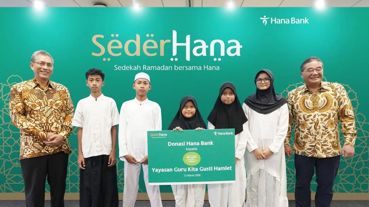 Hana Bank Salurkan Donasi bagi Anak Yatim dan Duafa saat Ramadhan